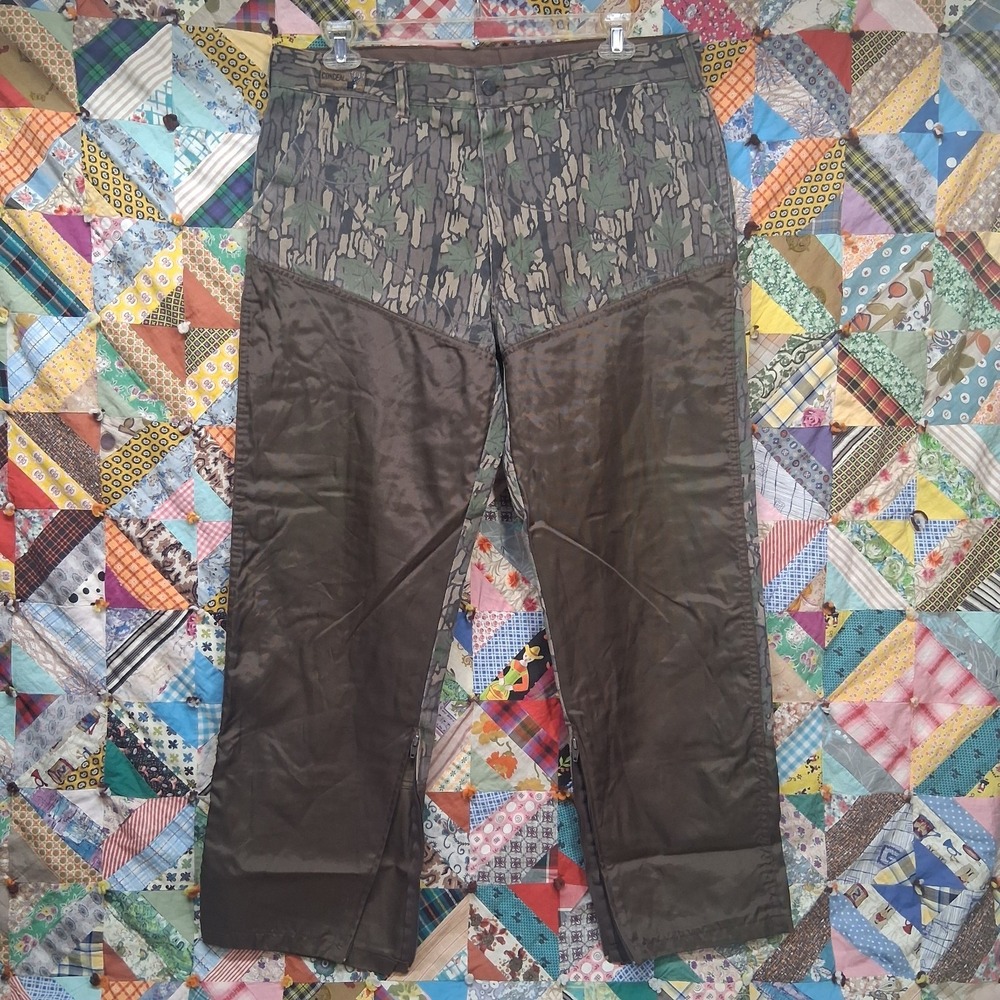 Vintage Winchester‎ Trebark Conceal Camo Brush Guard Pants Size 38 Hunting